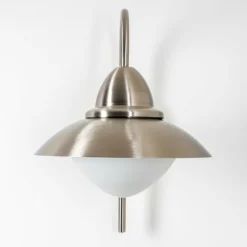 hofstein Applique murale d'extérieur Gielas Acier inoxydable, 1 lumière