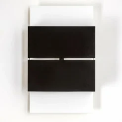 hofstein Applique murale d'extérieur Tidan LED Blanc, 2 lumières