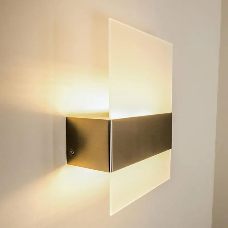 hofstein Applique murale d'extérieur Vara LED Acier inoxydable, 2 lumières