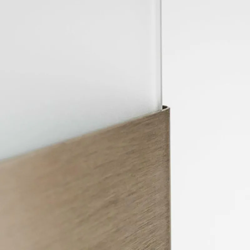 hofstein Applique murale d'extérieur Vara LED Acier inoxydable, 2 lumières