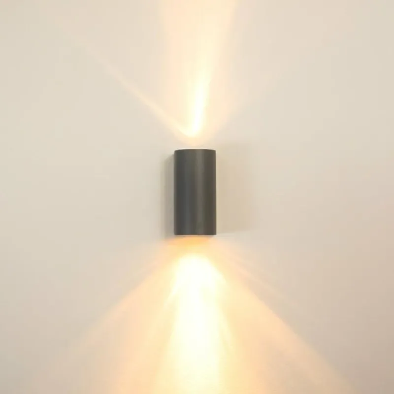 hofstein Applique murale d'extérieur Boda Gris, 2 lumières