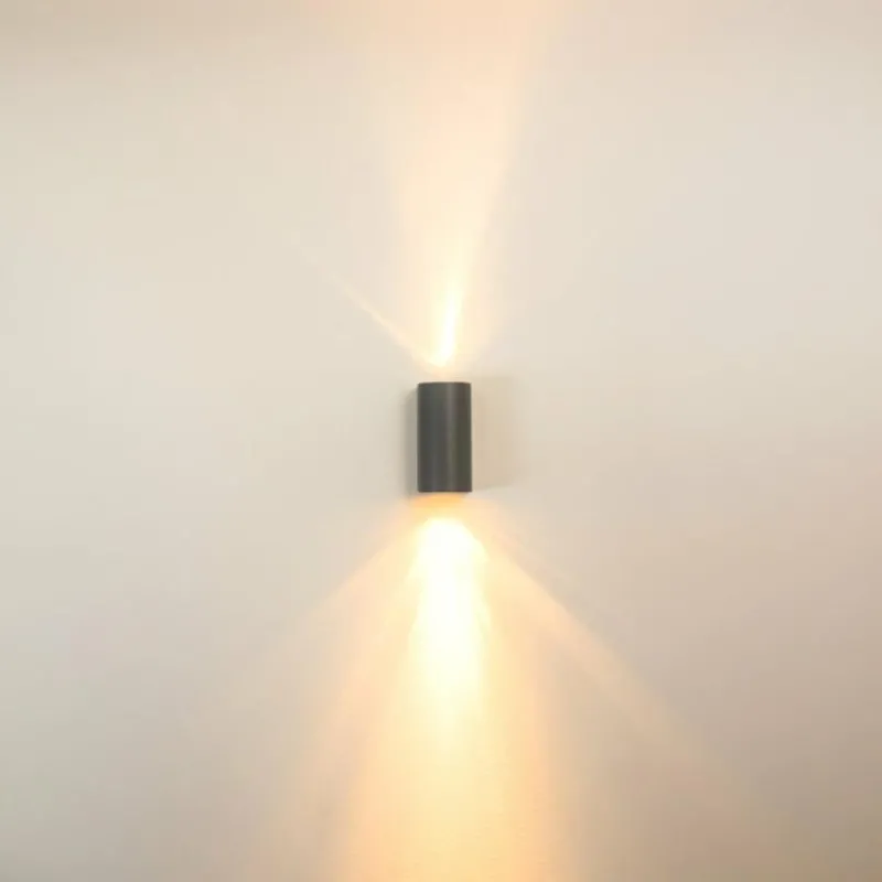 hofstein Applique murale d'extérieur Boda Gris, 2 lumières