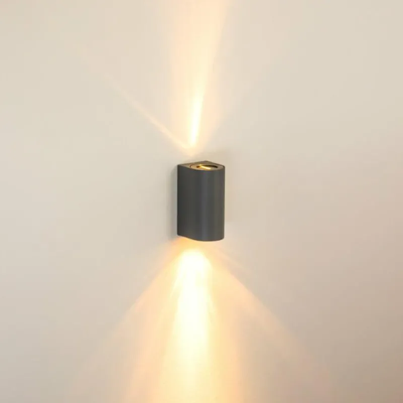 hofstein Applique murale d'extérieur Boda Gris, 2 lumières