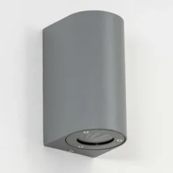 hofstein Applique murale d'extérieur Boda Gris, 2 lumières