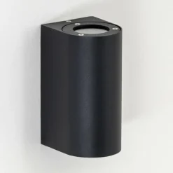 hofstein Applique murale d'extérieur Boda Noir, 2 lumières