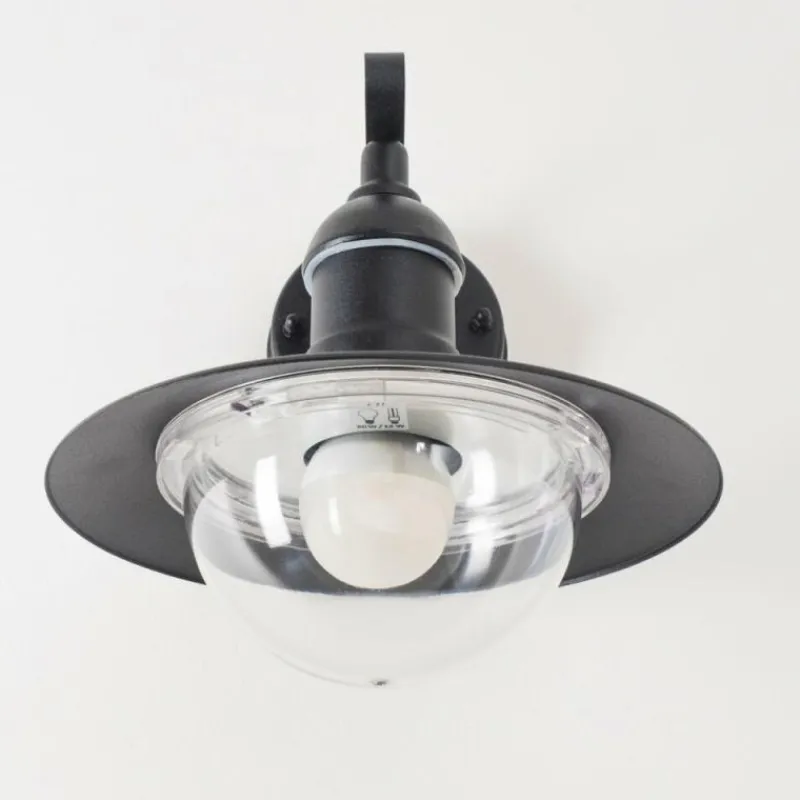 hofstein Applique murale d'extérieur Broni Noir, 1 lumière