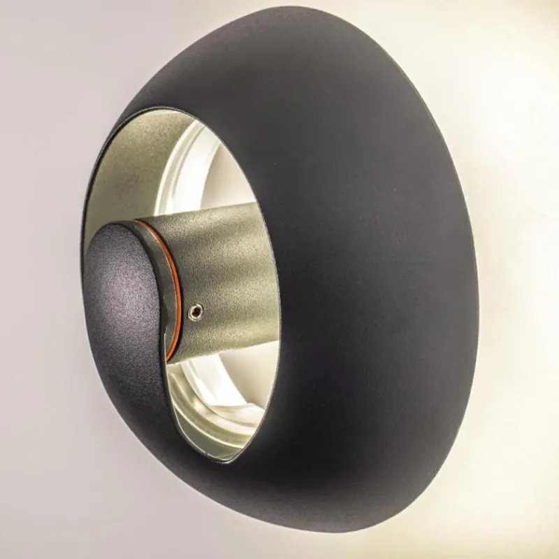 hofstein Applique murale d'extérieur VAGGE LED Anthracite, 1 lumière