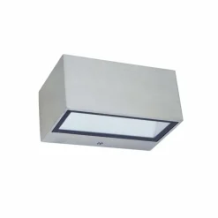 Luminaires Lutec Applique murale d'extérieur Lutec GEMINI LED Gris, Argenté, 1 lumière