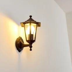 hofstein Applique murale d'extérieur Valtimo Noir, 1 lumière