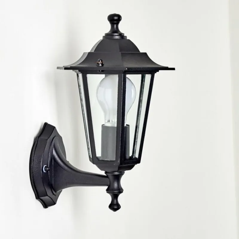 hofstein Applique murale d'extérieur Valtimo Noir, 1 lumière