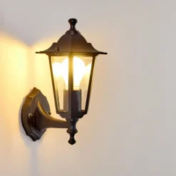 hofstein Applique murale d'extérieur Valtimo Noir, 1 lumière