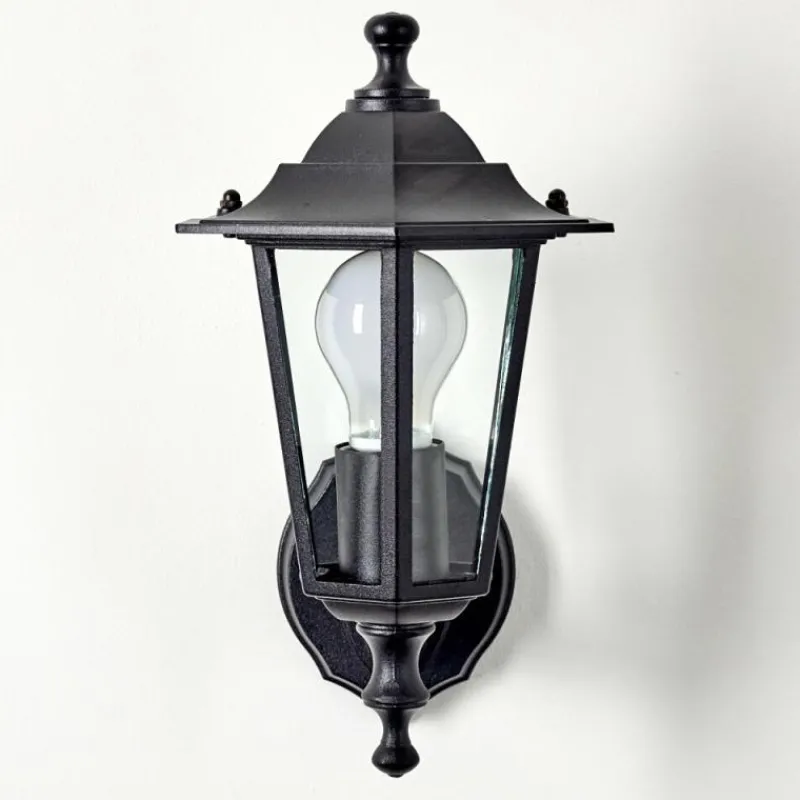 hofstein Applique murale d'extérieur Valtimo Noir, 1 lumière