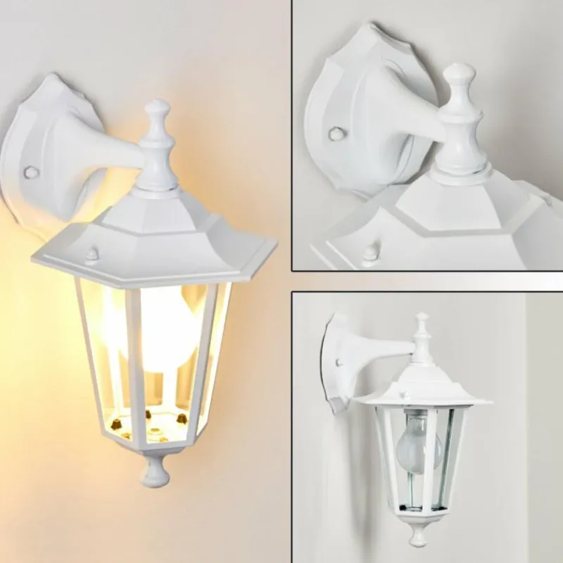 hofstein Applique murale d'extérieur Valtimo Blanc, 1 lumière