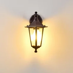 hofstein Applique murale d'extérieur Valtimo Noir, 1 lumière