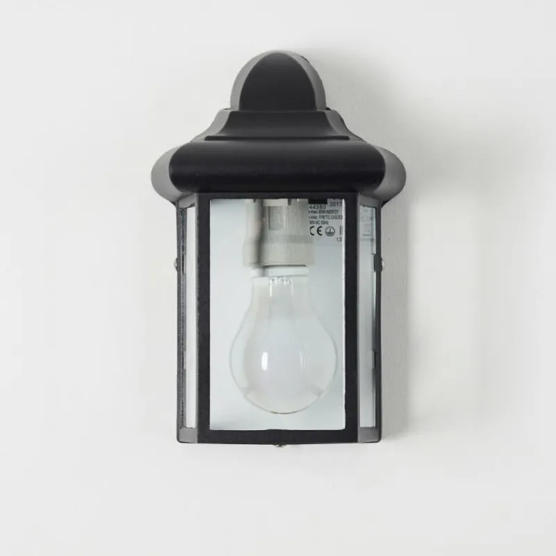 hofstein Applique murale d'extérieur Murto Noir, 1 lumière