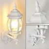 hofstein Applique murale d'extérieur Lentua Blanc, 1 lumière