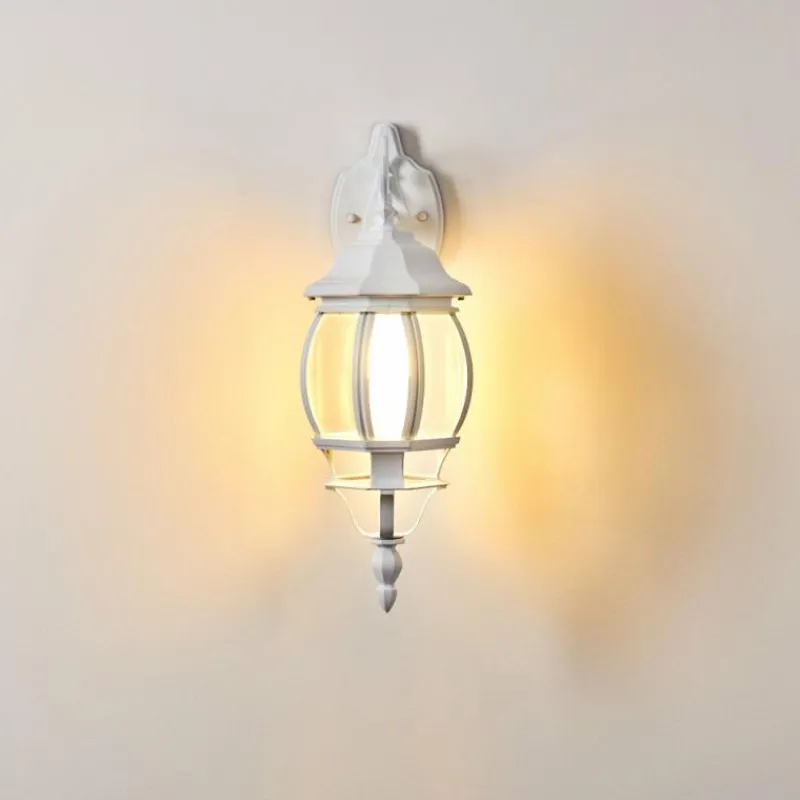 hofstein Applique murale d'extérieur Lentua Blanc, 1 lumière