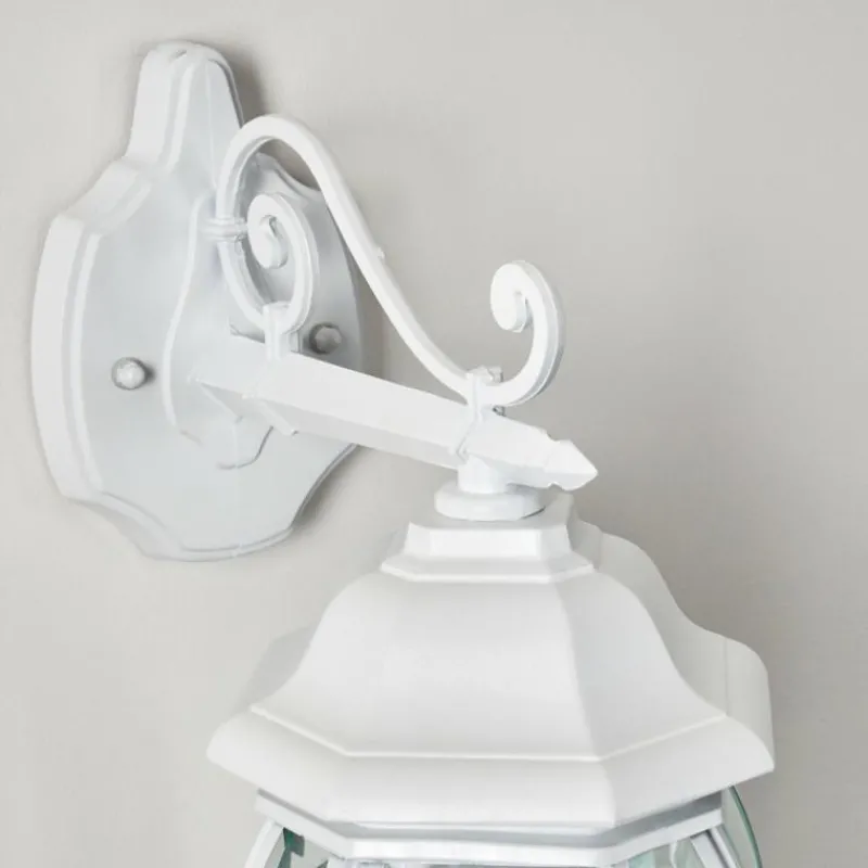 hofstein Applique murale d'extérieur Lentua Blanc, 1 lumière