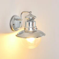 hofstein Applique murale d'extérieur Sipri Zingué, 1 lumière