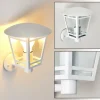 hofstein Applique murale d'extérieur Siera Blanc, 1 lumière