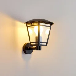 hofstein Applique murale d'extérieur Siera Noir, 1 lumière