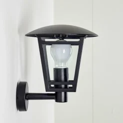 hofstein Applique murale d'extérieur Siera Noir, 1 lumière