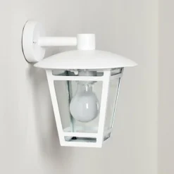 hofstein Applique murale d'extérieur Siera Blanc, 1 lumière