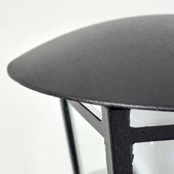 hofstein Applique murale d'extérieur Siera Noir, 1 lumière, Détecteur de mouvement