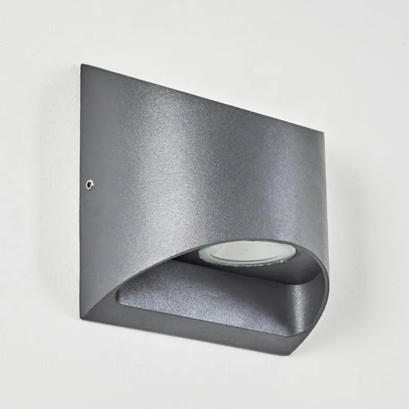 hofstein Applique murale d'extérieur Vikom LED Anthracite, 2 lumières