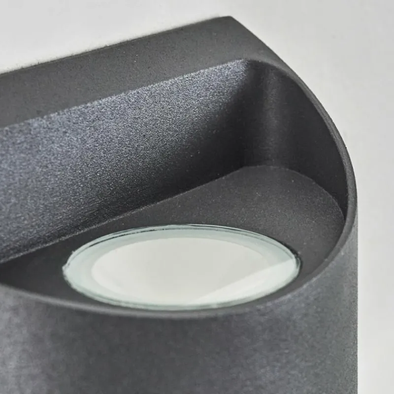 hofstein Applique murale d'extérieur Vikom LED Anthracite, 2 lumières