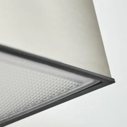 hofstein Applique murale d'extérieur LED Nickel mat, 1 lumière