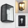 hofstein Applique murale d'extérieur Tieva Noir, 1 lumière