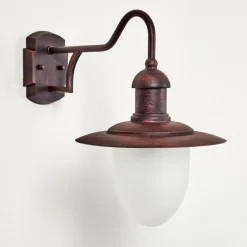 hofstein Applique murale d'extérieur Surnu Rouille, 1 lumière