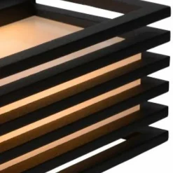 Luminaires Lucide Applique murale d'extérieur Lucide MALTA-LED Noir, 1 lumière