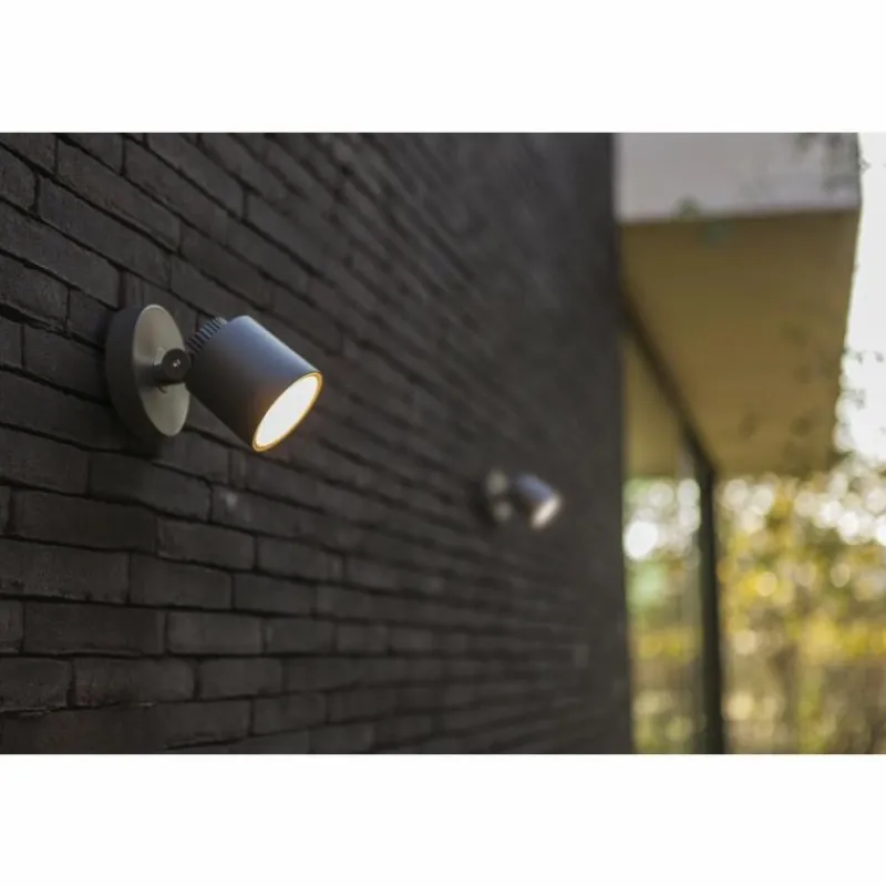 Luminaires Lutec Applique murale d'extérieur Lutec Explorer LED Anthracite, 1 lumière