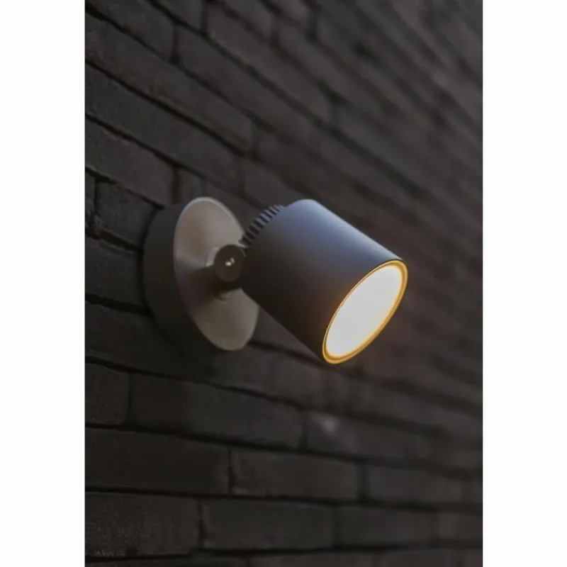 Luminaires Lutec Applique murale d'extérieur Lutec Explorer LED Anthracite, 1 lumière
