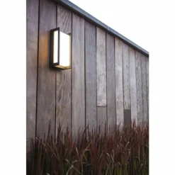 Luminaires Lutec Applique murale d'extérieur Lutec Qubo LED Anthracite, 1 lumière