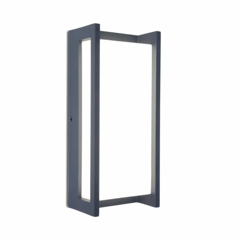 Luminaires Lutec Applique murale d'extérieur Lutec Qubo LED Anthracite, 1 lumière