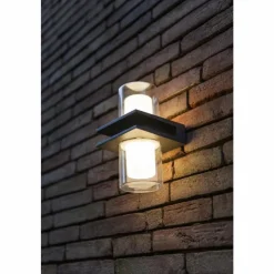 Luminaires Lutec Applique murale d'extérieur Lutec Mito LED Anthracite, 1 lumière