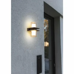 Luminaires Lutec Applique murale d'extérieur Lutec Mito LED Anthracite, 1 lumière