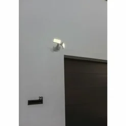 Luminaires Lutec Applique murale d'extérieur Lutec Arc LED Blanc, 1 lumière, Détecteur de mouvement