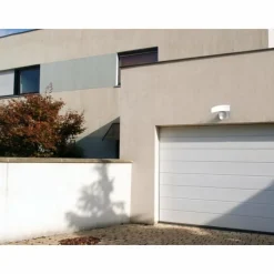 Luminaires Lutec Applique murale d'extérieur Lutec Arc LED Blanc, 1 lumière, Détecteur de mouvement