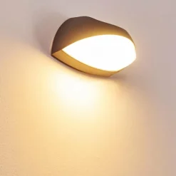 hofstein Applique murale d'extérieur Tanguro LED Noir, 1 lumière