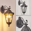 Luminaires Rustiques-hofstein Applique murale d'extérieur Lignac Noir, 1 lumière