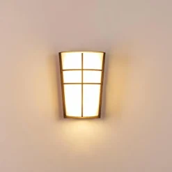 hofstein Applique murale d'extérieur Lamarche LED Anthracite, 2 lumières