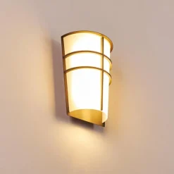 hofstein Applique murale d'extérieur Lamarche LED Anthracite, 2 lumières