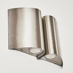 hofstein Applique murale d'extérieur Cornus LED Acier inoxydable, 4 lumières