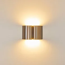 hofstein Applique murale d'extérieur Cornus LED Acier inoxydable, 4 lumières