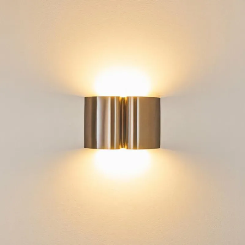 hofstein Applique murale d'extérieur Cornus LED Acier inoxydable, 4 lumières