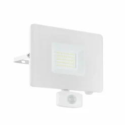 Luminaires Eglo Applique murale d'extérieur Eglo FAEDO LED Blanc, 1 lumière, Détecteur de mouvement
